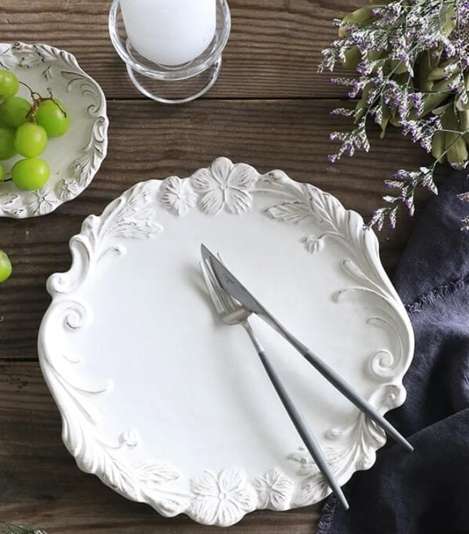 【新品未使用】ELIOS MYFLOWERディナープレート ３枚 サラグレース