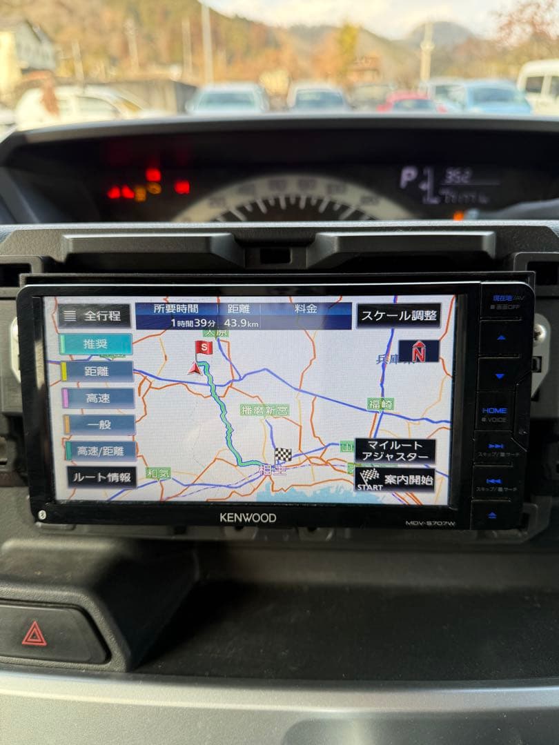 KENWOOD カーナビ 約7インチ Bluetooth対応