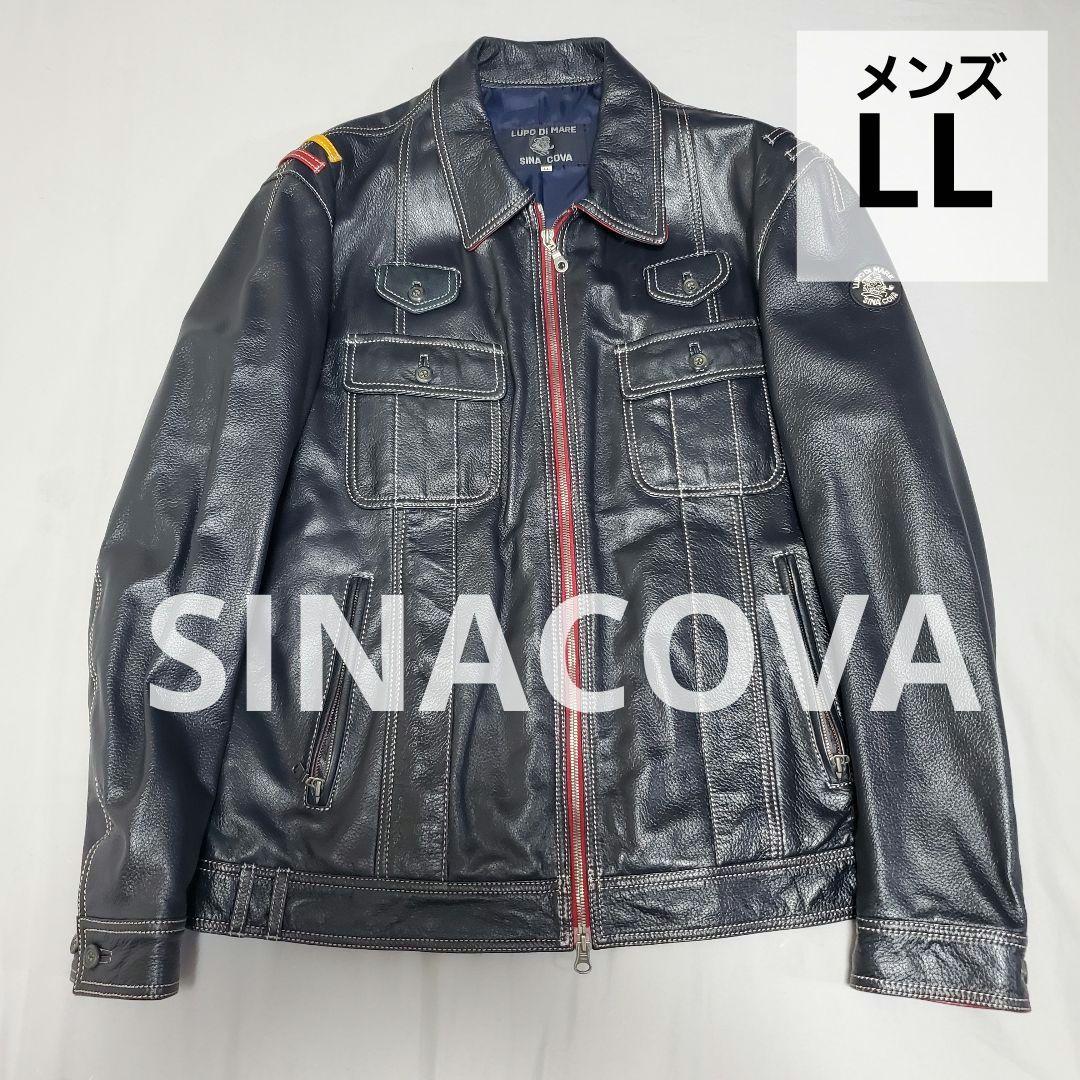 SINACOVA シナコバ メンズレザージャケット Lサイズ