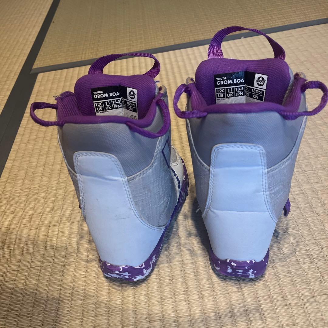 【24日に消去します】バートン　スノーボードセット（ブーツ・バインディング付き）