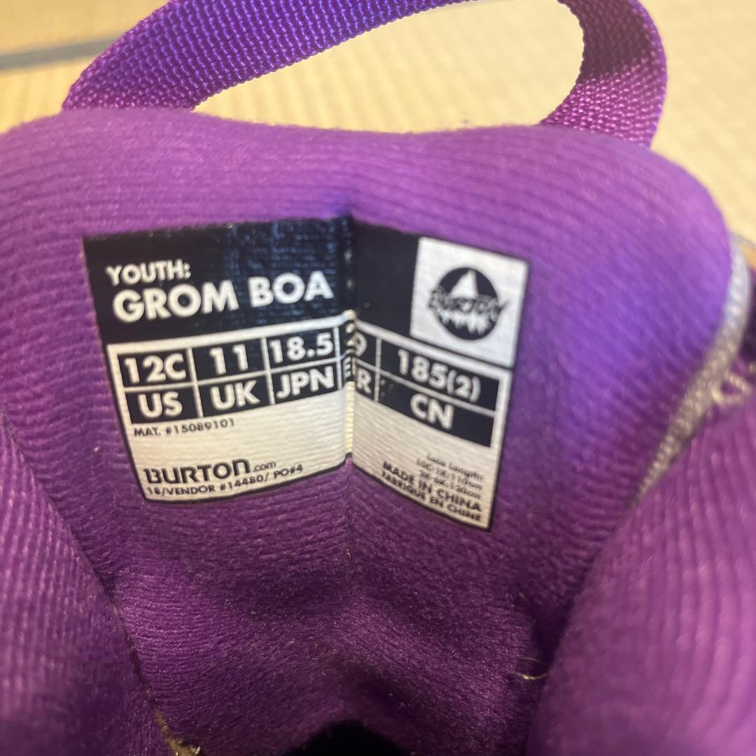 【24日に消去します】バートン　スノーボードセット（ブーツ・バインディング付き）