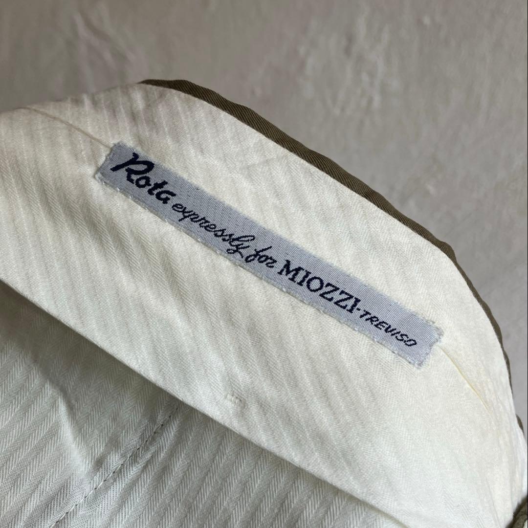 イタリア製 ROTA for MIOZZI ツータック スラックス ロータ