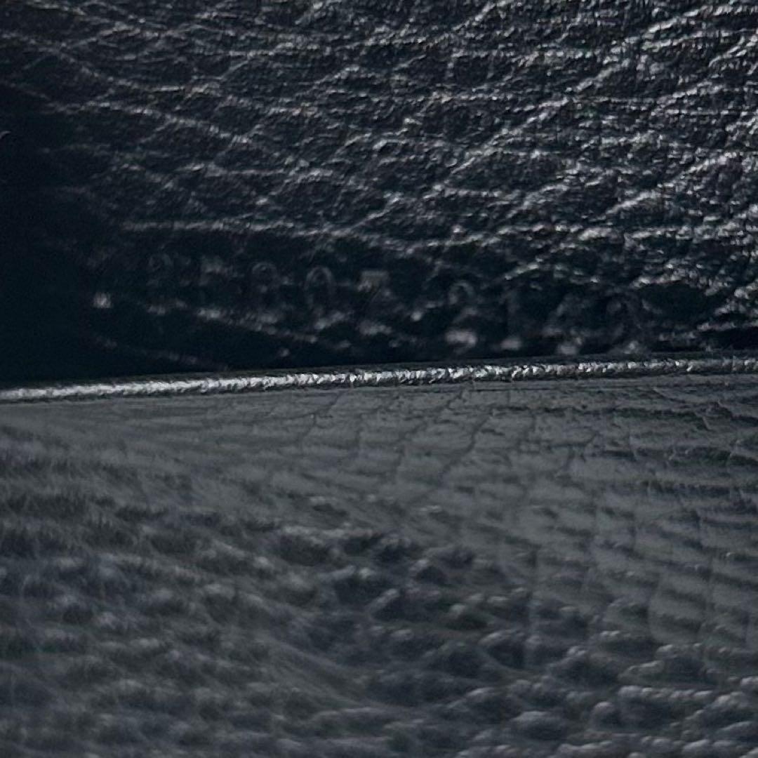 【未使用に近い】Sランク級 GUCCI ブラックレザー GGロゴ キーケース