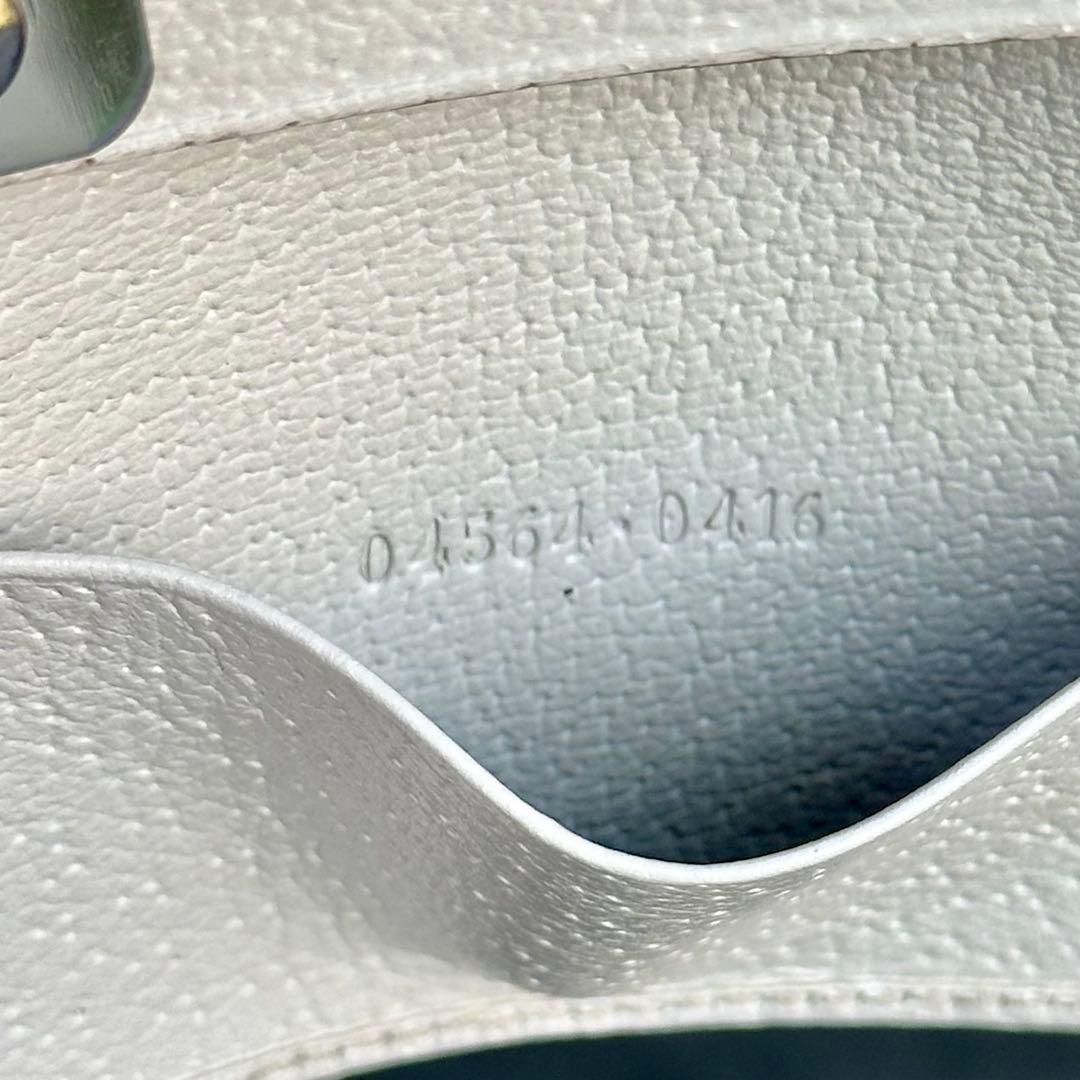 未使用✨GUCCI GGキャンバス　キーケース　ベージュ　白