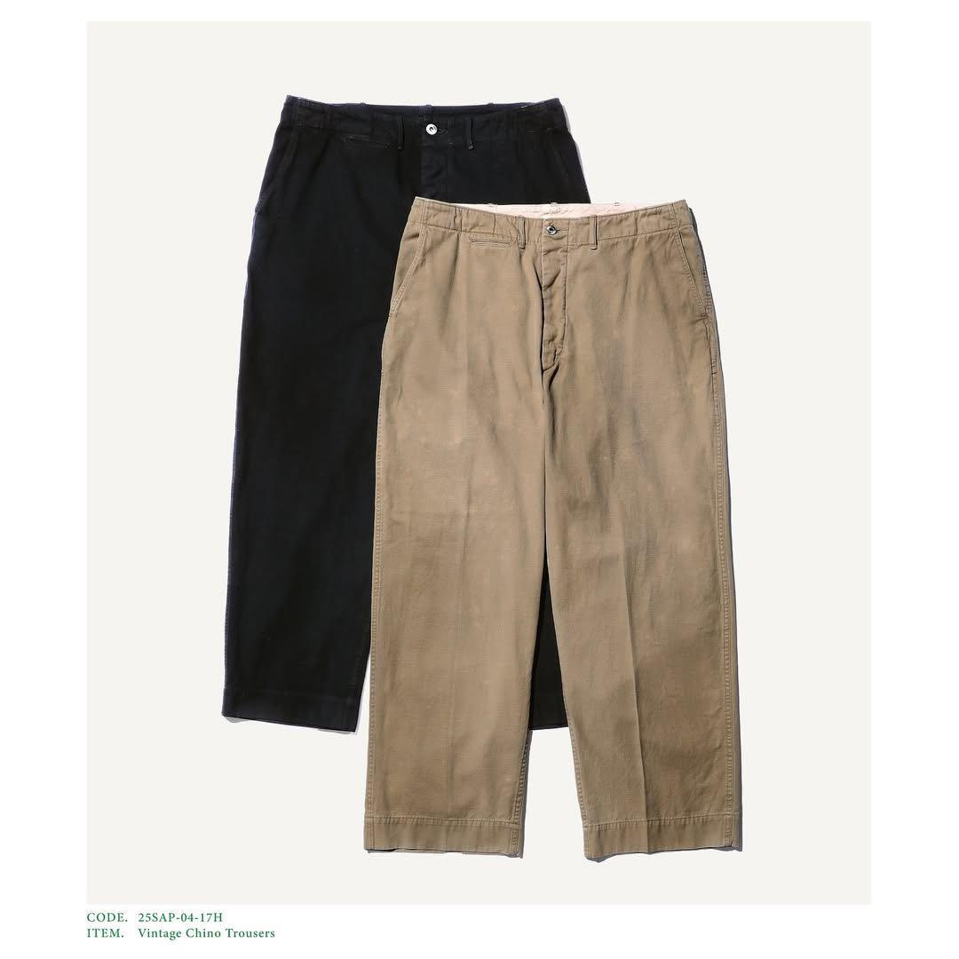 パンツ SS2025 A.PRESSE Vintage Chino Trousers