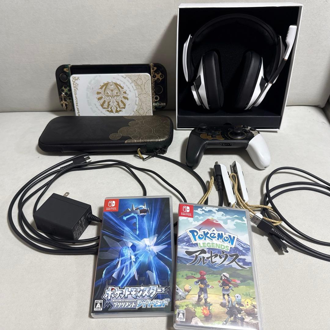 d*4様 Nintendo Switch 有機EL ゼルダの伝説エディション、プ