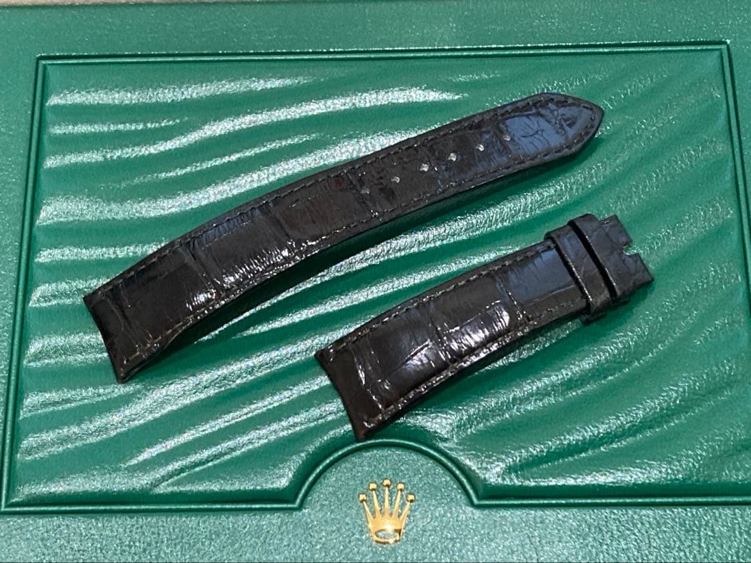 『次元大介さま専用』ROLEX ロレックス 純正　レザーベルト　【未使用・美品】