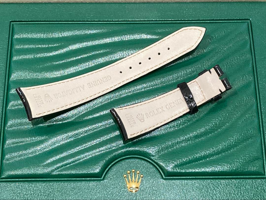 『次元大介さま専用』ROLEX ロレックス 純正　レザーベルト　【未使用・美品】