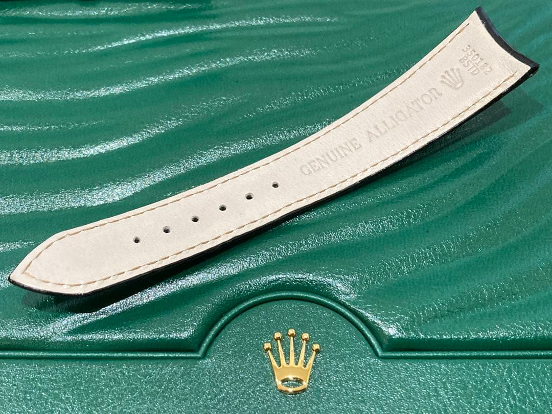 『次元大介さま専用』ROLEX ロレックス 純正　レザーベルト　【未使用・美品】