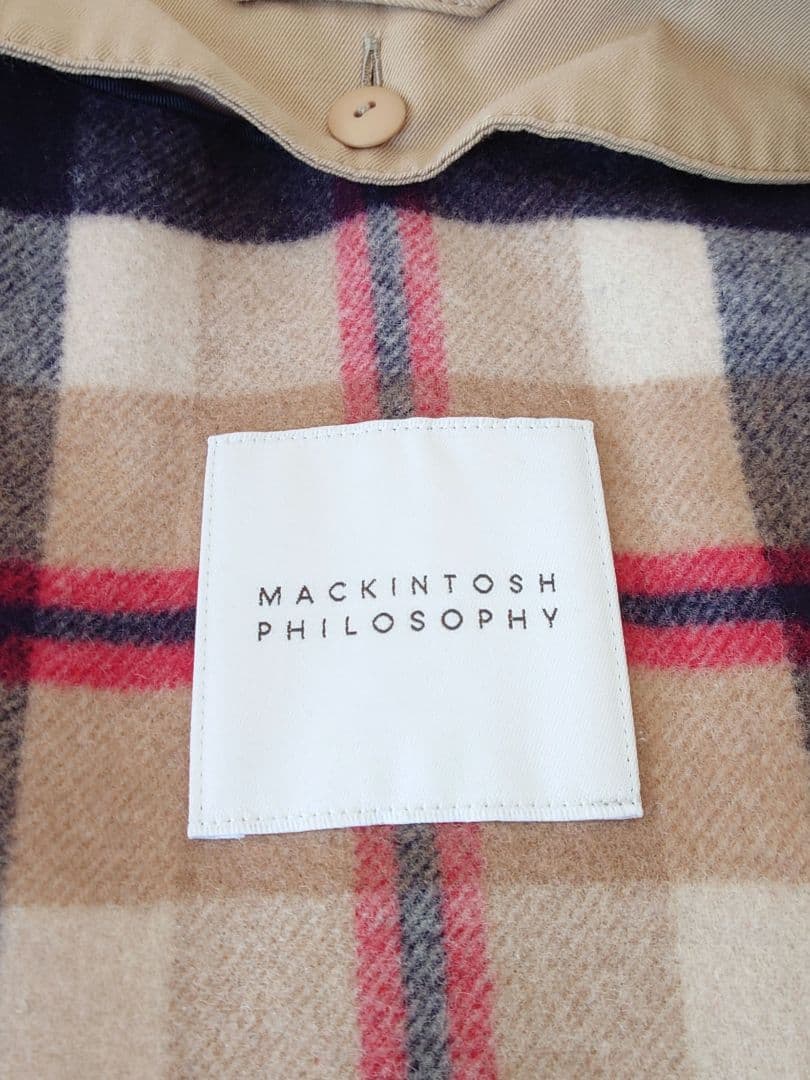 【美品】 MACKINTOSH ベージュ トレンチコート