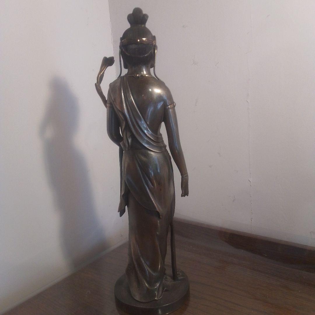 み*え様 北村西望　金属製 仏像風 ブロンズ 約40cm