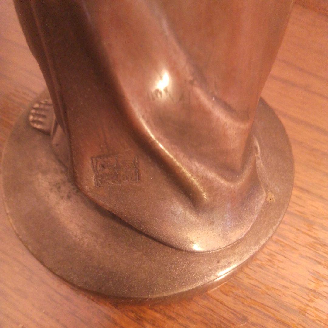 み*え様 北村西望　金属製 仏像風 ブロンズ 約40cm