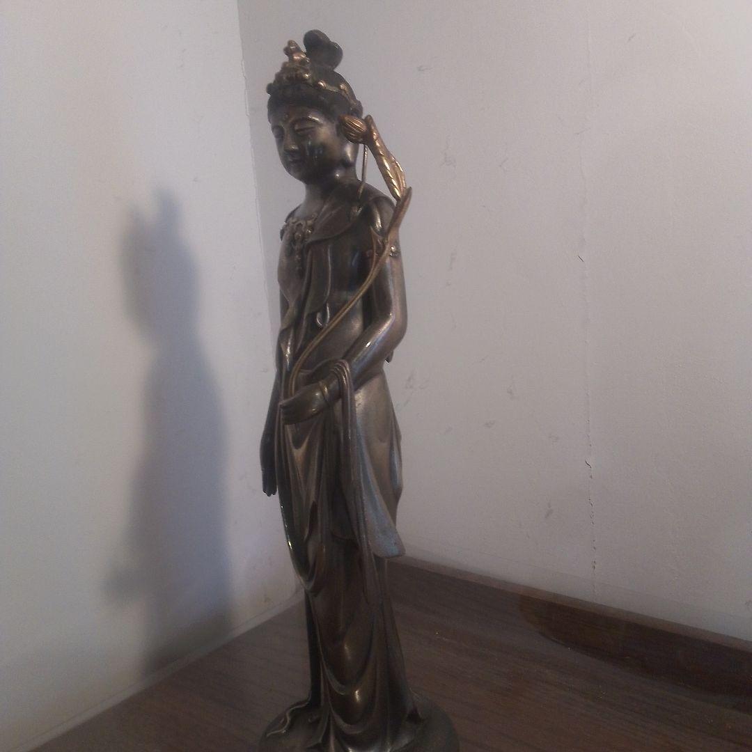 み*え様 北村西望　金属製 仏像風 ブロンズ 約40cm