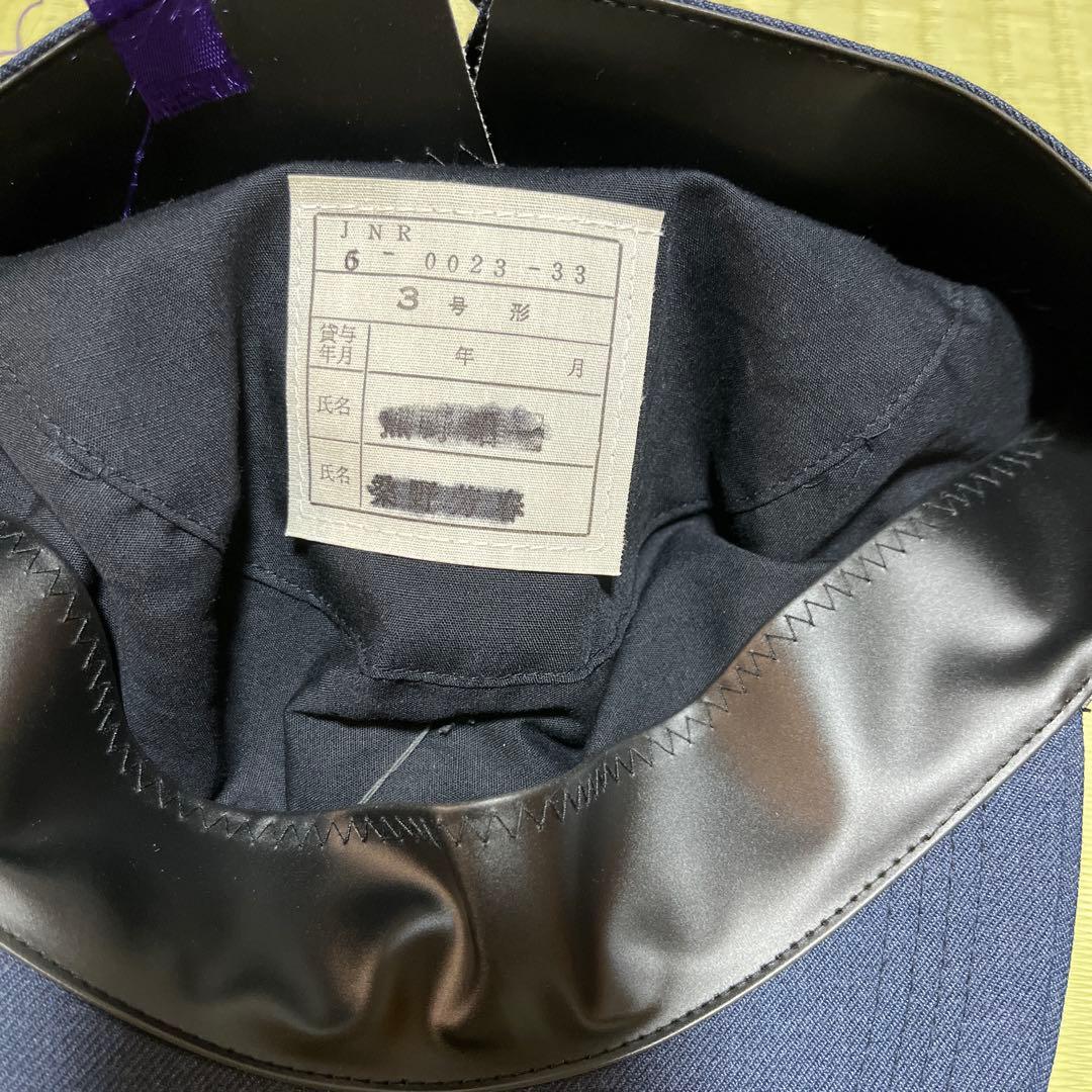 国鉄　技術職　制帽　3号形　2個セット