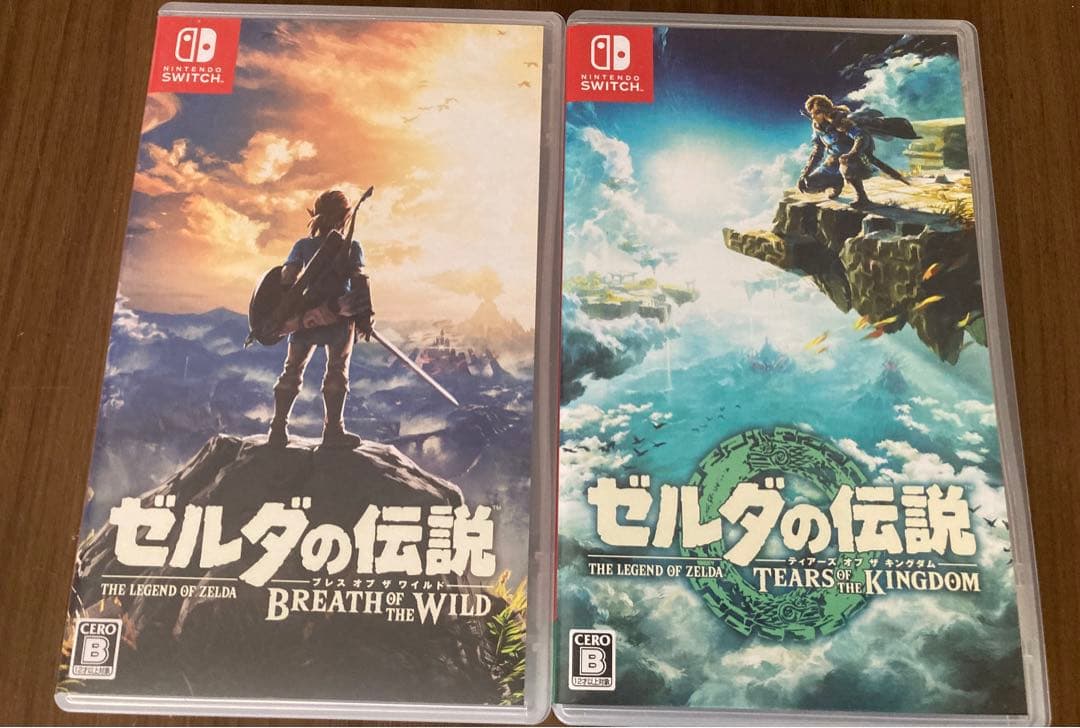 ゼルダの伝説 ブレスオブザワイルド ティアーズ オブザキングダム セット