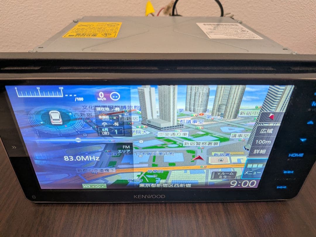 S*e様 2019年製 KENWOOD MDV-M906HDW 7インチ ワイド