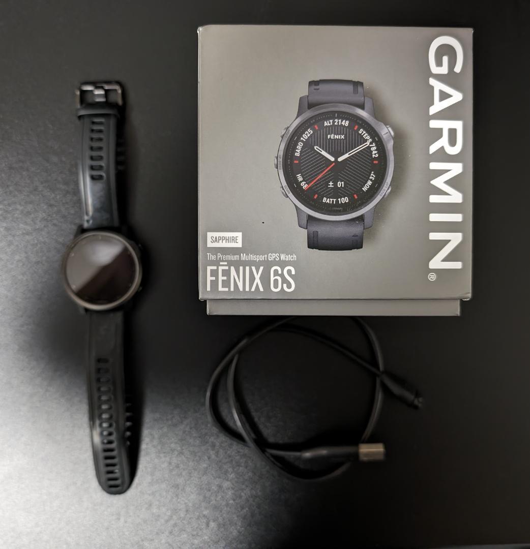 【てつ】GARMIN FENIX 6S SAPPHIRE
