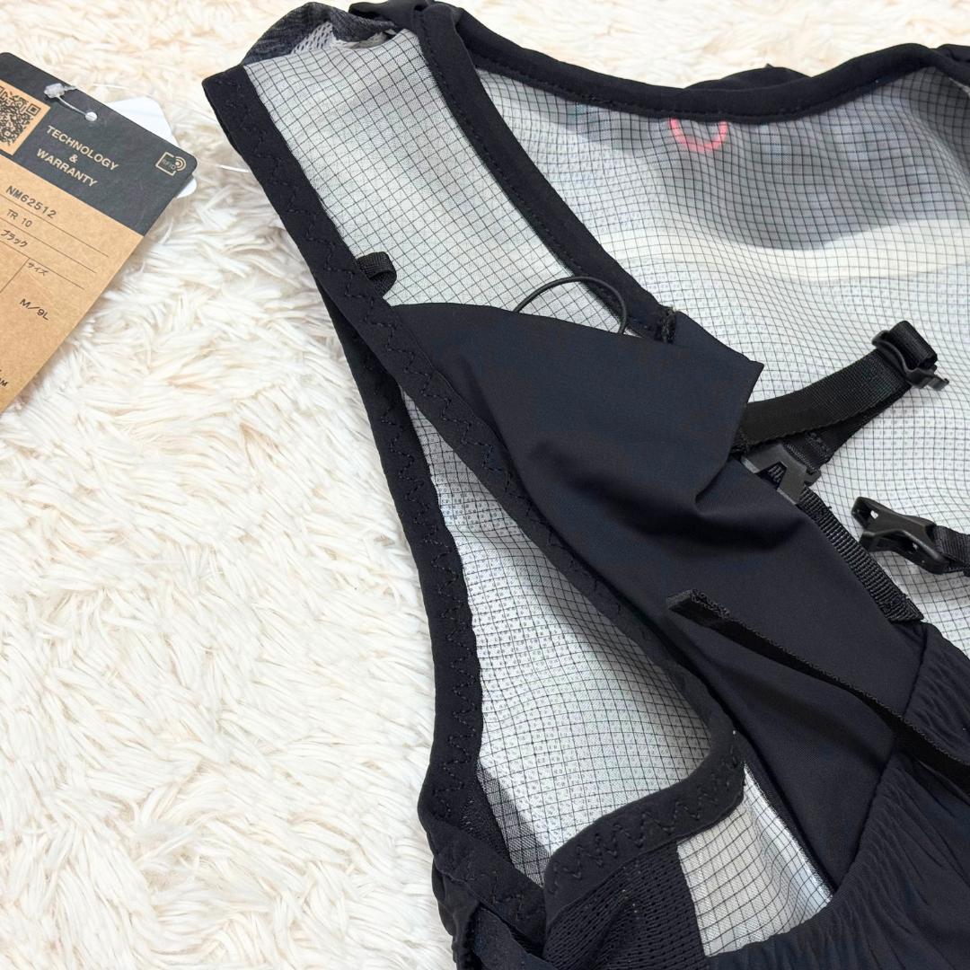 ⭐新品未使用　ノースフェイス　ティーアール10 ランニングベスト　黒　Mトレラン