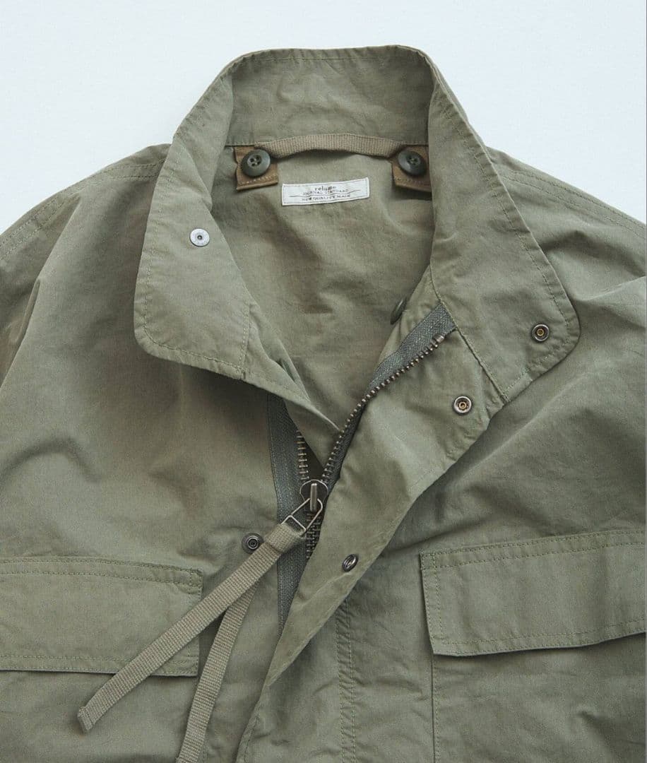 ☆【新品・完売品】relume 3WAYフェードBDUジャケット カーキ M☆