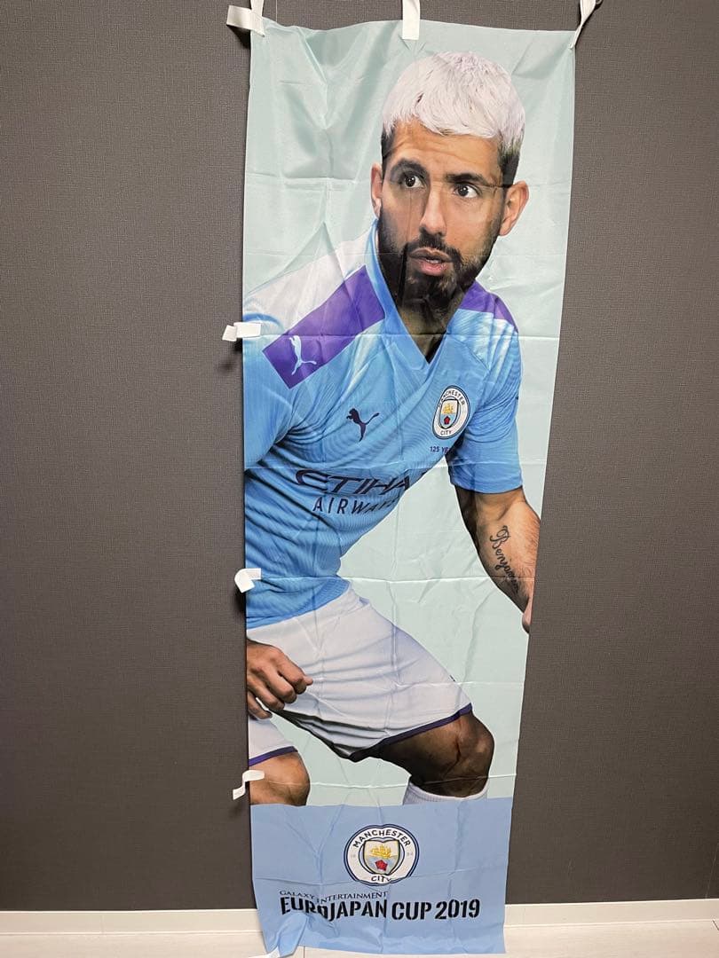 【最終値下げ】EUROJAPAN CUP2019 アグエロ マンチェスターシティ