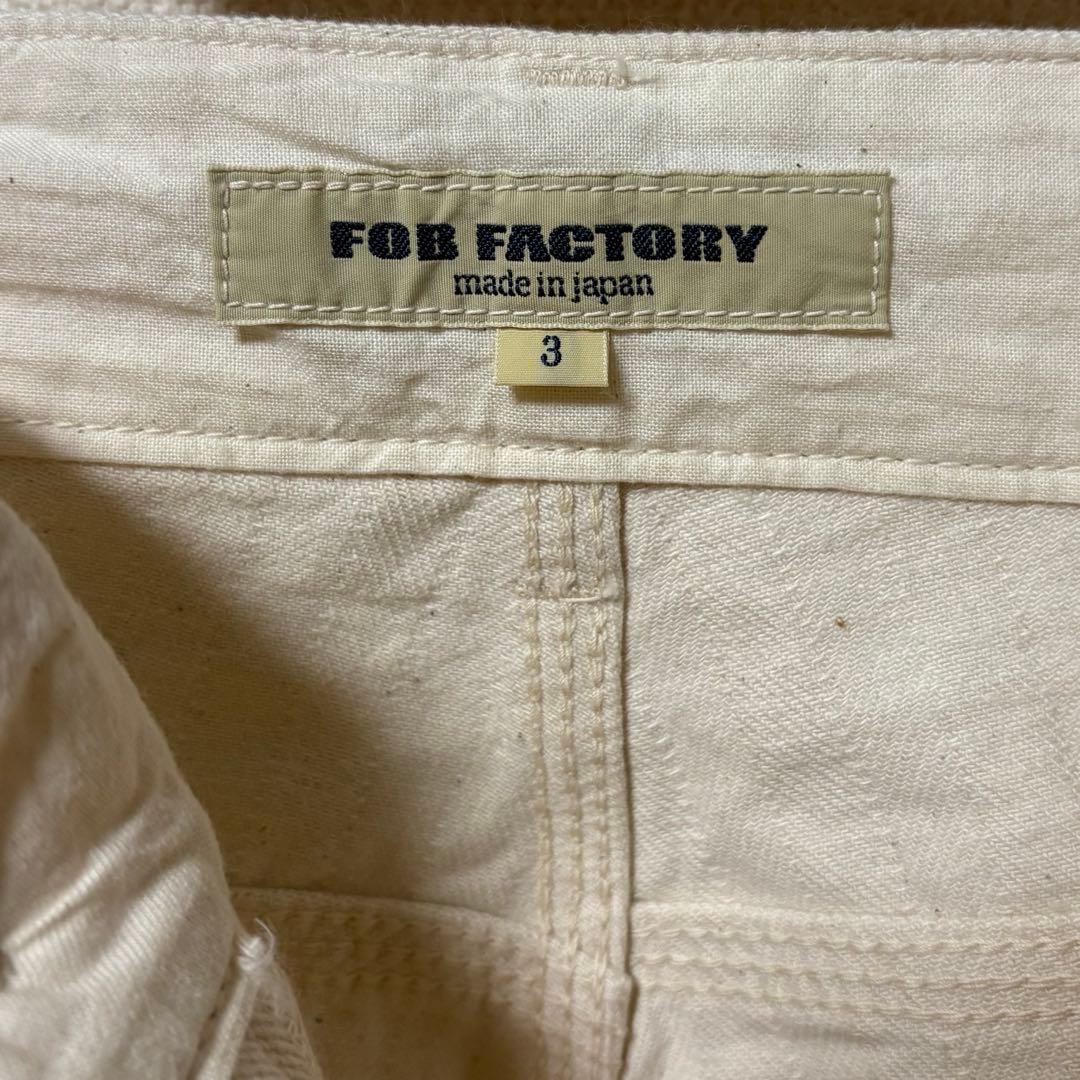 FOB FACTORY ヘリンボーンペインターパンツ ワーク 岡山児島 日本製