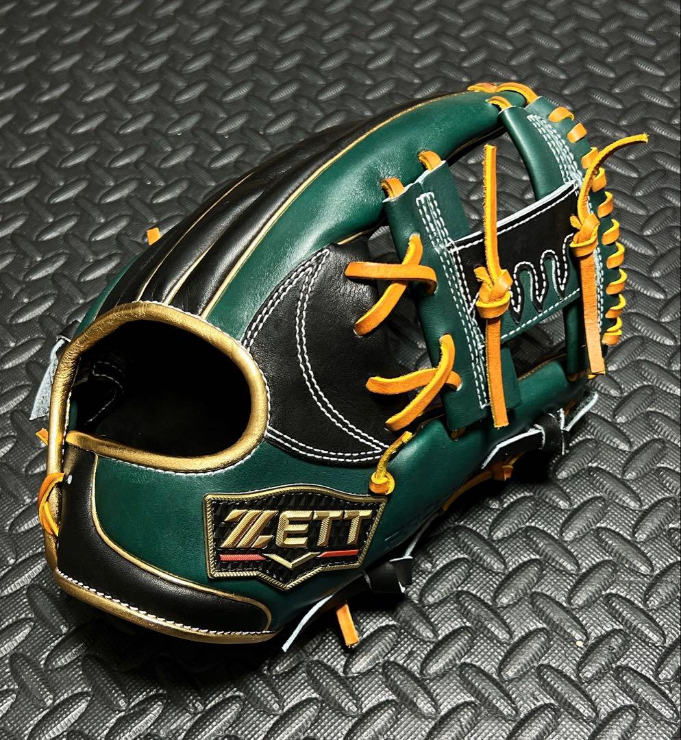 新品 オーダー ZETT プロステイタス 軟式 内野手用 グローブ 今宮モデル