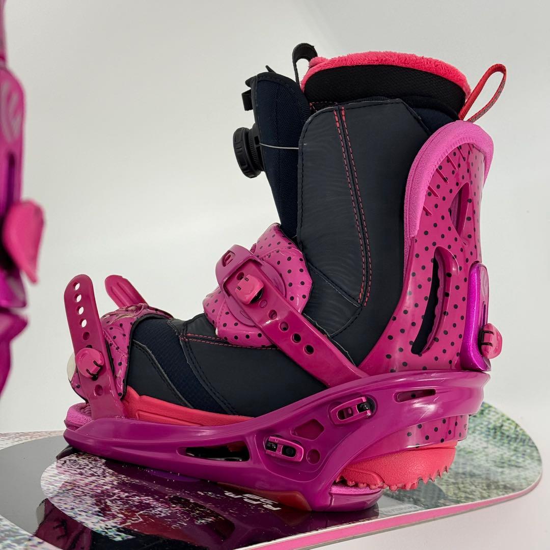 スノーボード2点セット GRAY RPM 139cm FLUX