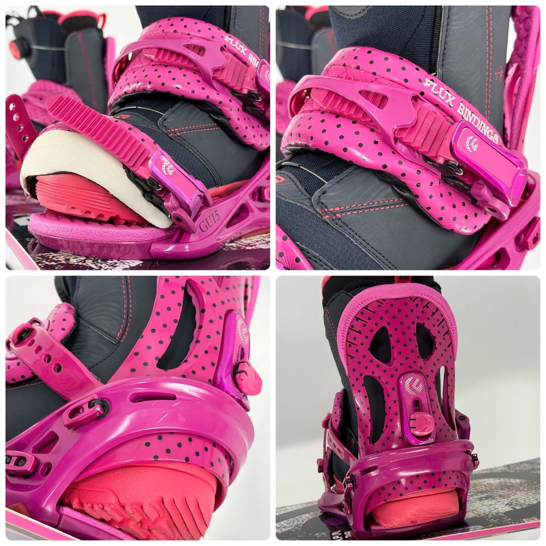 スノーボード2点セット GRAY RPM 139cm FLUX