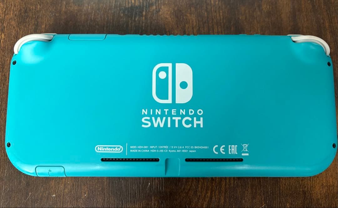 Nintendo Switch Lite ターコイズ 本体 ハードケース付き