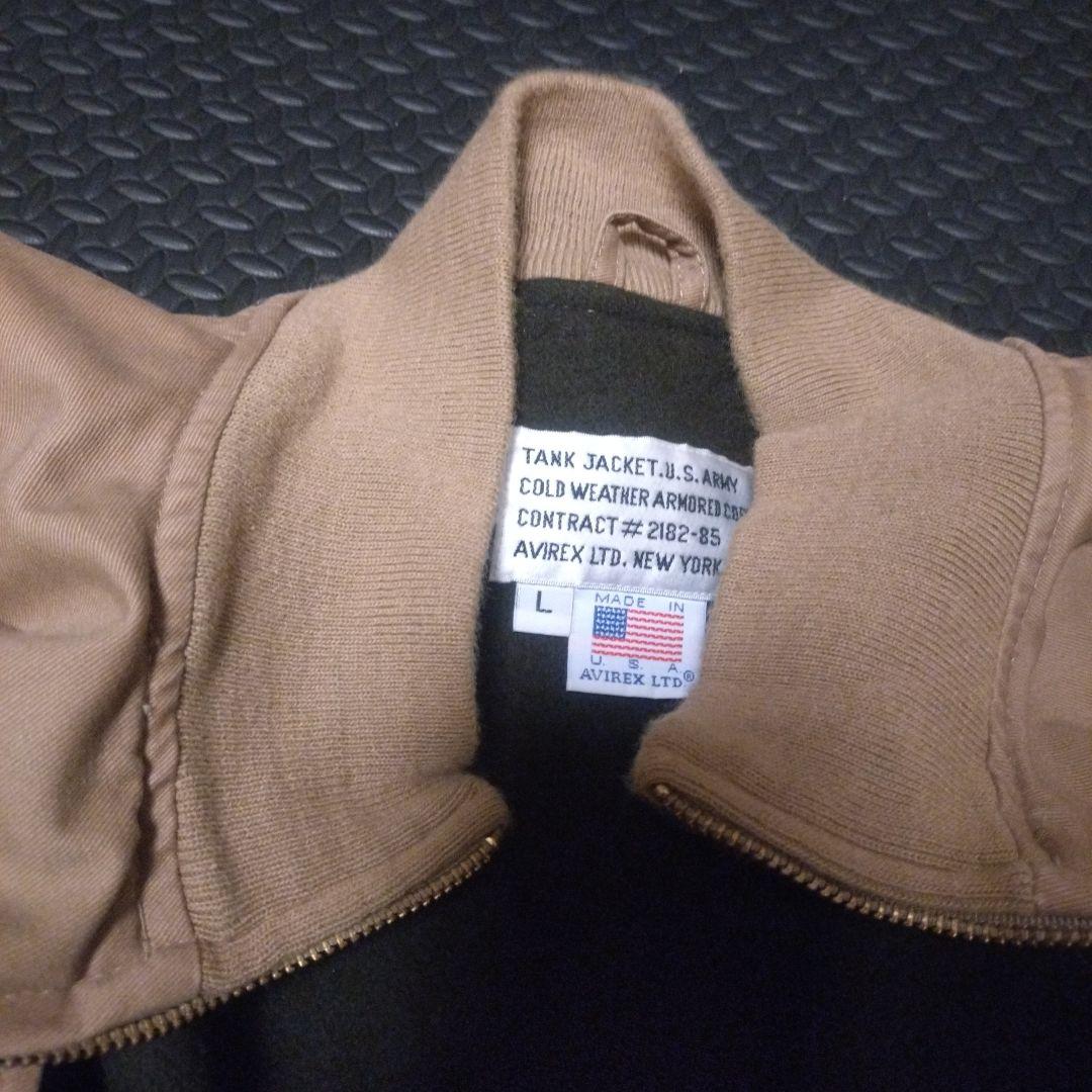 AVIREX タンクジャケット Lサイズ 米軍仕様