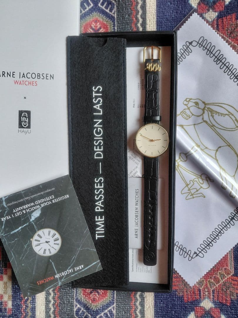 Arne Jacobsen × HAyU CITYHALL 34mm 腕時計