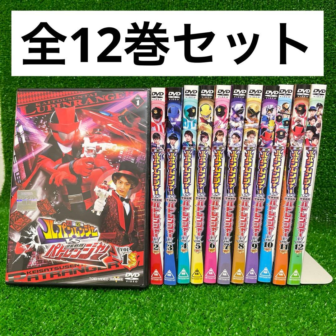 快盗戦隊ルパンレンジャー レンタルDVD TVドラマ 全12巻セット