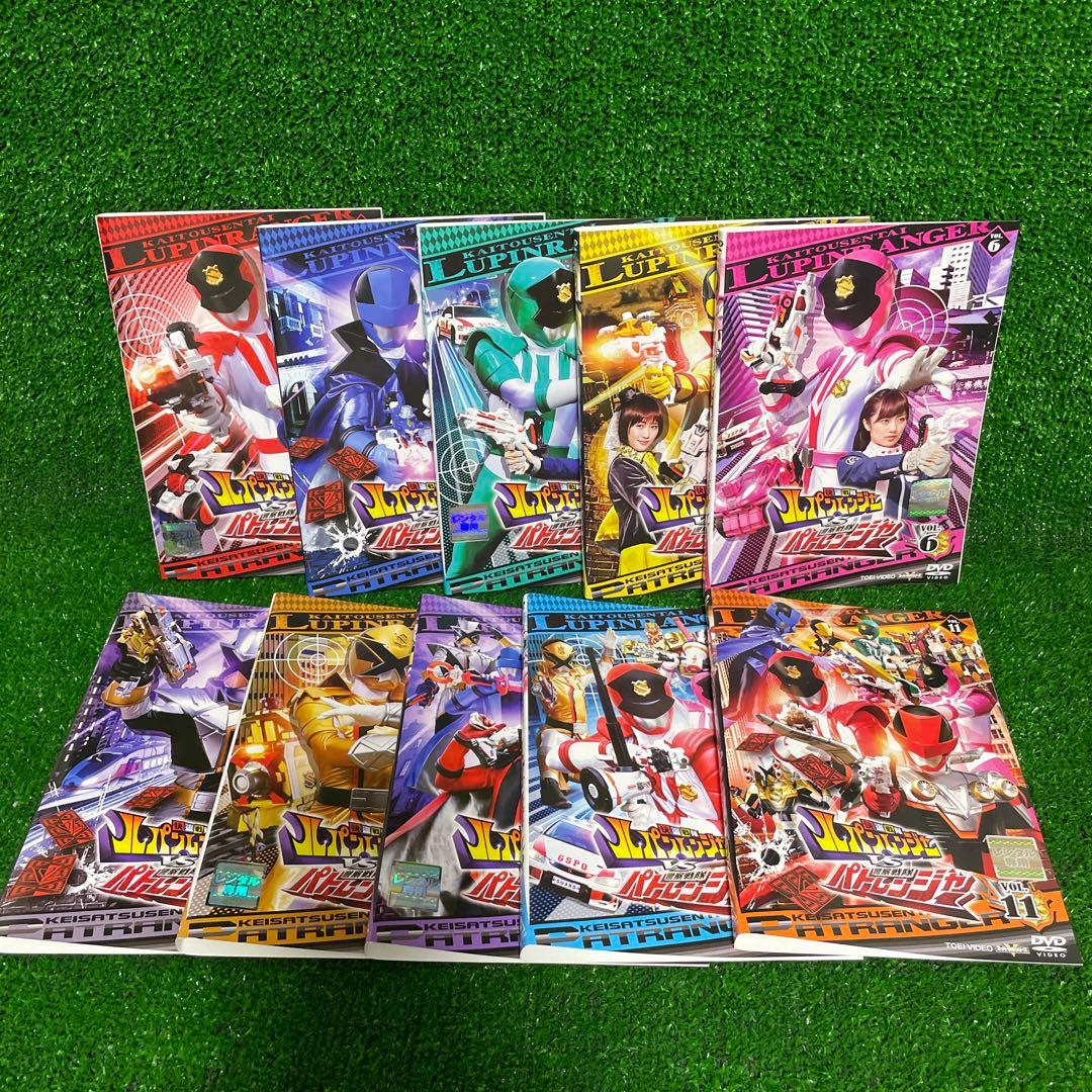 快盗戦隊ルパンレンジャー レンタルDVD TVドラマ 全12巻セット