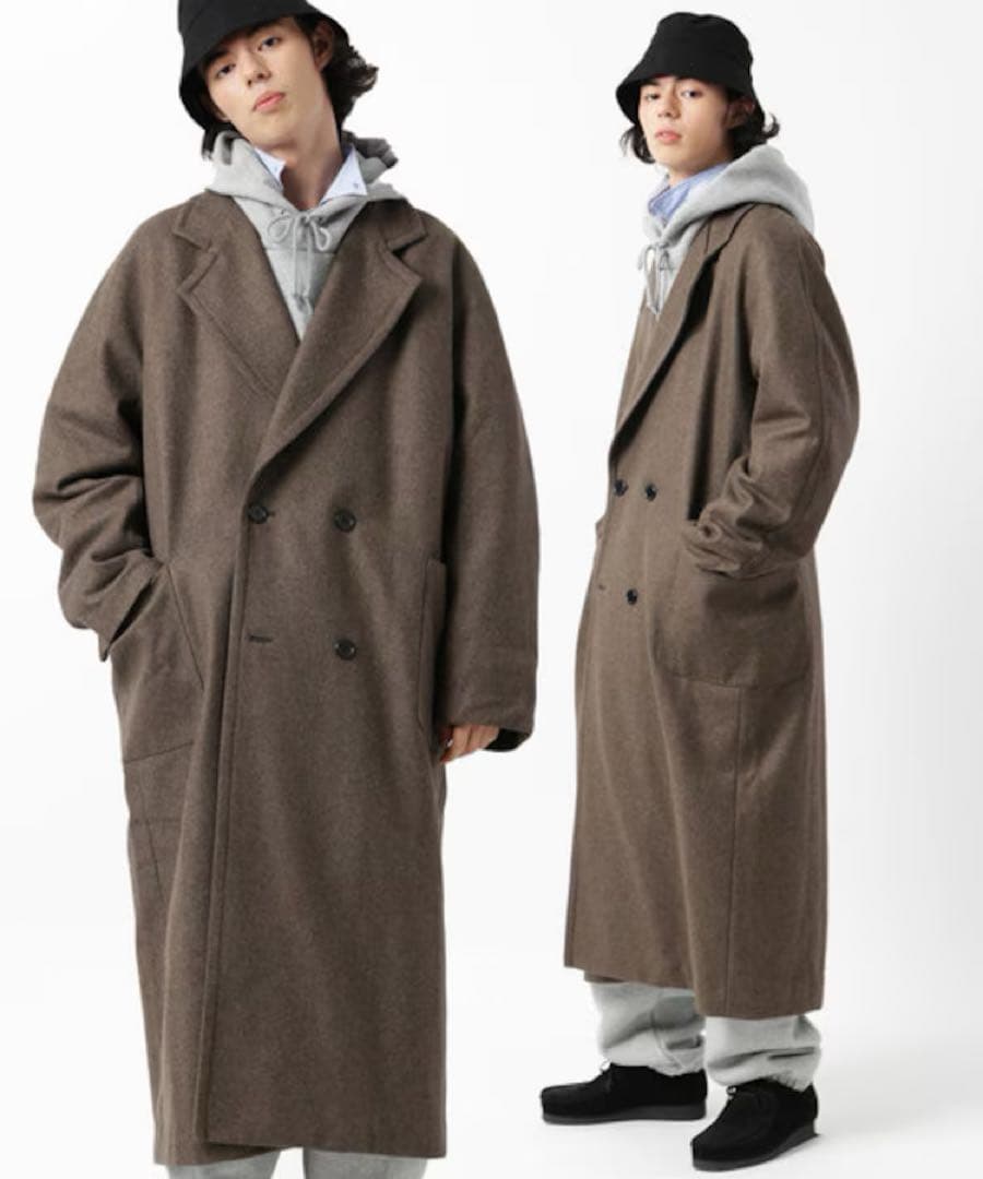 フリークスストア✖︎バージスブルック　キングチェスターコート　オーバーサイズ日本製