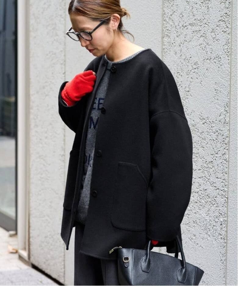 フレームワーク ハミルトンリバークルーネックコート