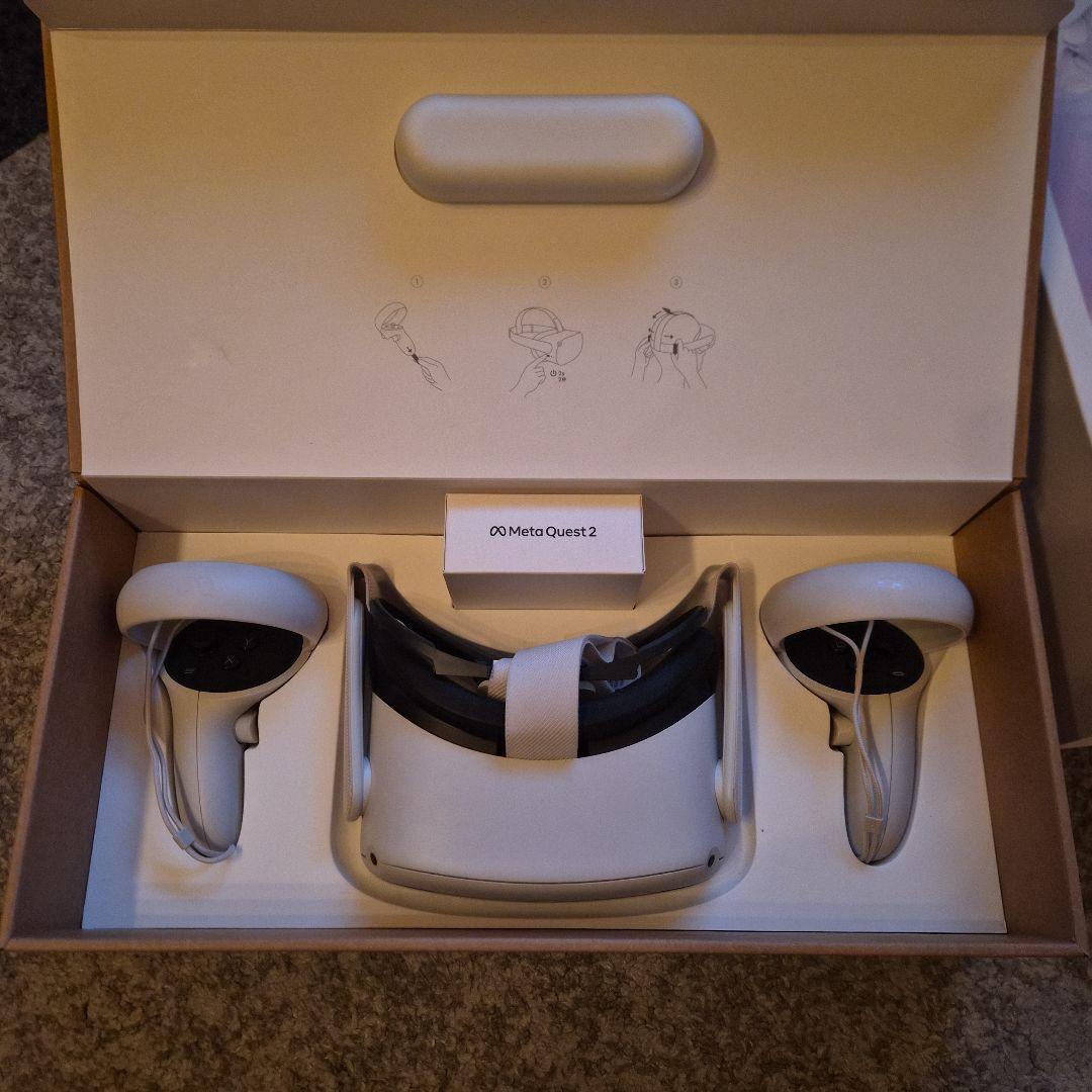  Quest 2 128GB コントローラー付き