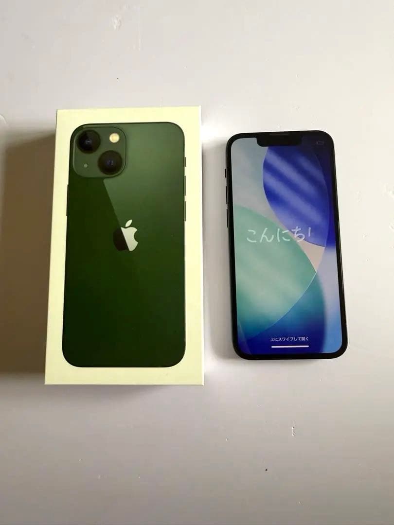 Apple iPhone 13mini グリーン 本体