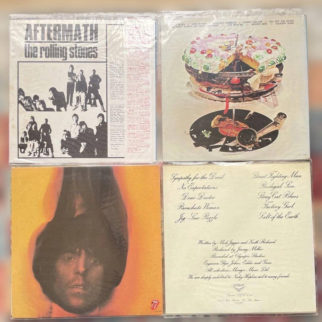 The Rolling Stones アルバム4枚セット