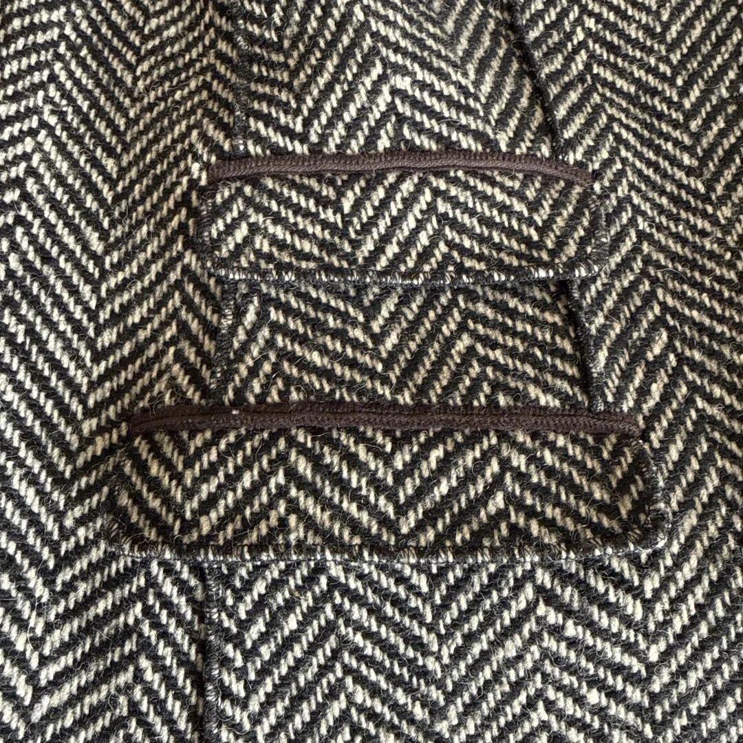 美品 DOLCE&GABBANA ドルチェ&ガッバーナ 千鳥柄ジャケット コート