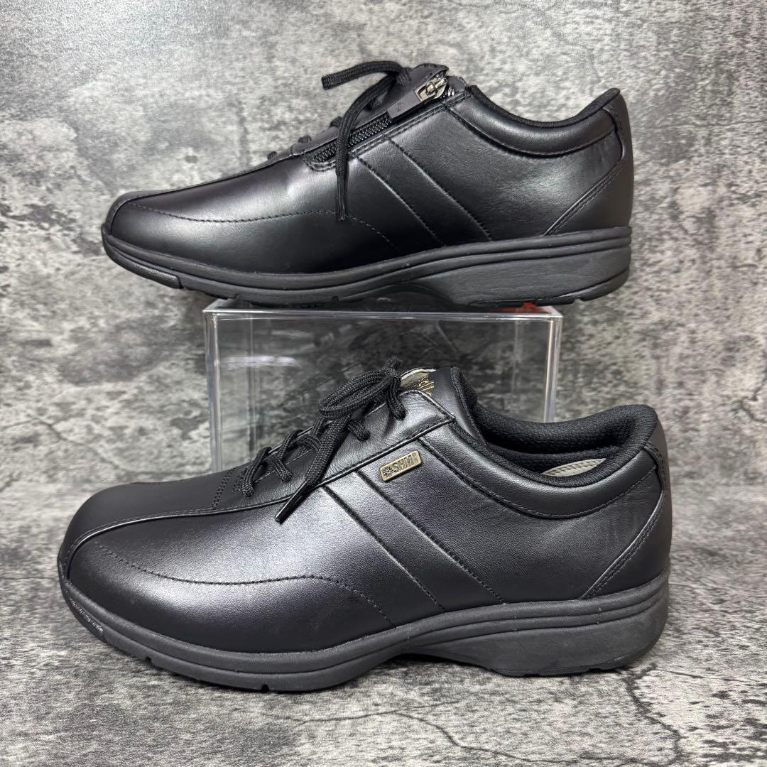 【新品未使用】アサヒ メディカルウォーク ブラック レザー 24.5cm