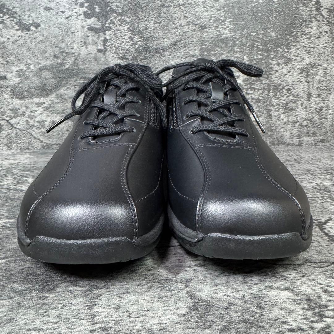 【新品未使用】アサヒ メディカルウォーク ブラック レザー 24.5cm