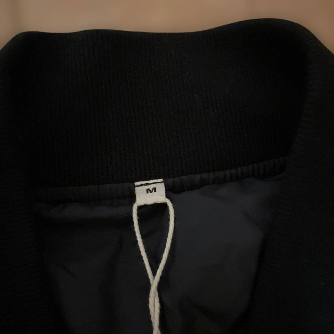 1/17まで最終値下　新品　MUJI LABO MA-1　ダウンブルゾン　Ｍ 黒