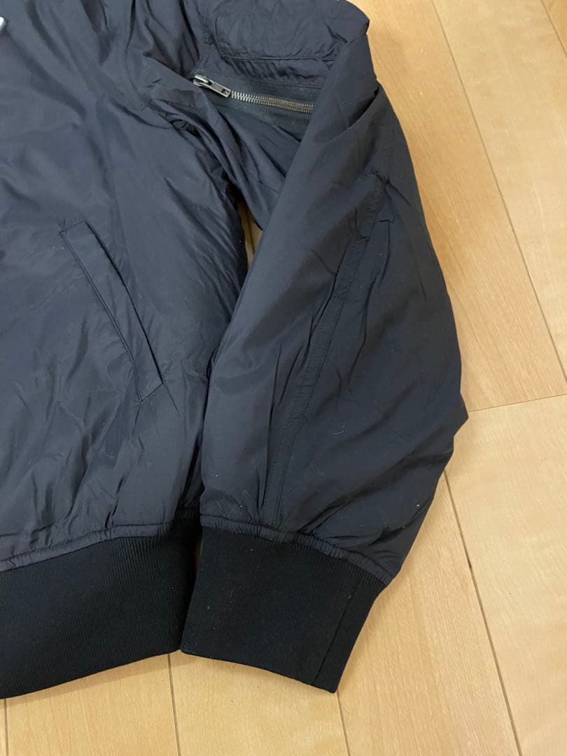 1/17まで最終値下　新品　MUJI LABO MA-1　ダウンブルゾン　Ｍ 黒