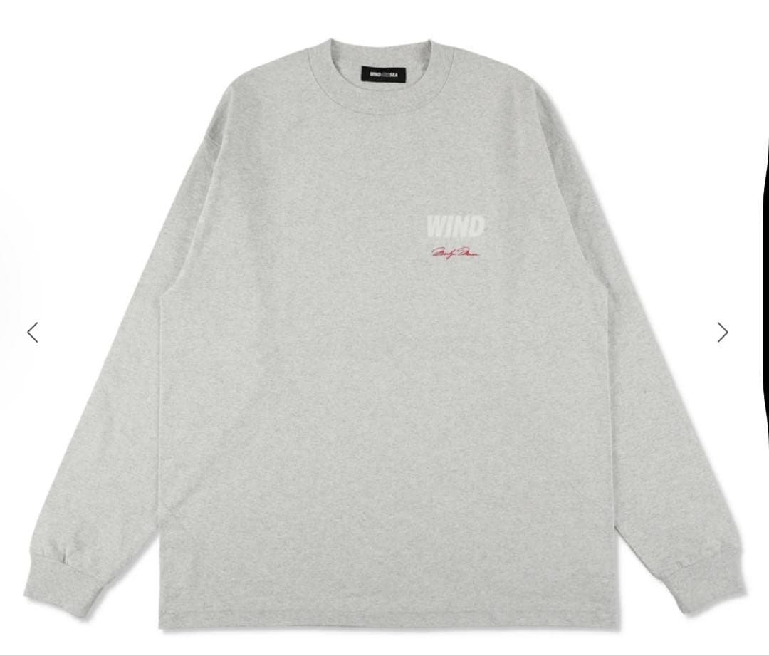 windandsea マリリンモンロー LS Tシャツ グレーL