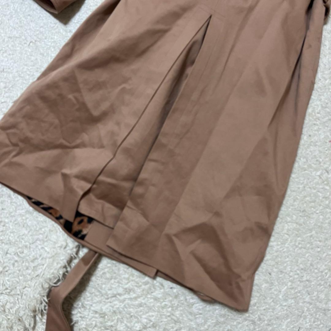 みい極美品　ESCADA SPORT エスカーダ　レオパードトレンチコート