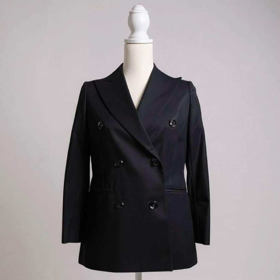 未使用級★AKIRANAKA ウール テーラードジャケット ダブルジャケット