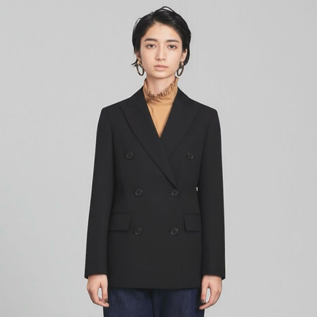 未使用級★AKIRANAKA ウール テーラードジャケット ダブルジャケット