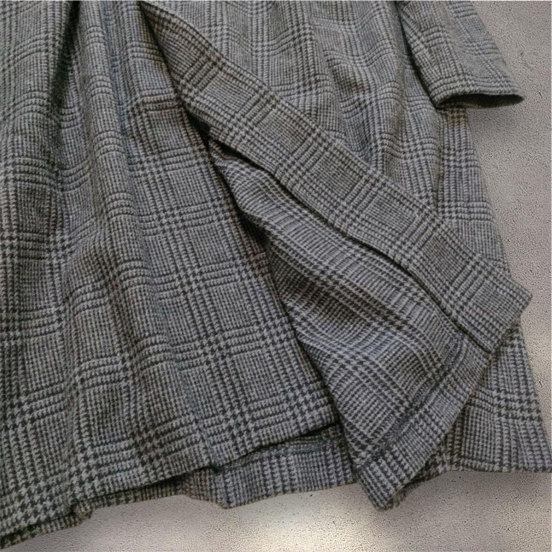 mizuiro-ind ショールカラーワイドロングコート オーバーサイズ　日本製