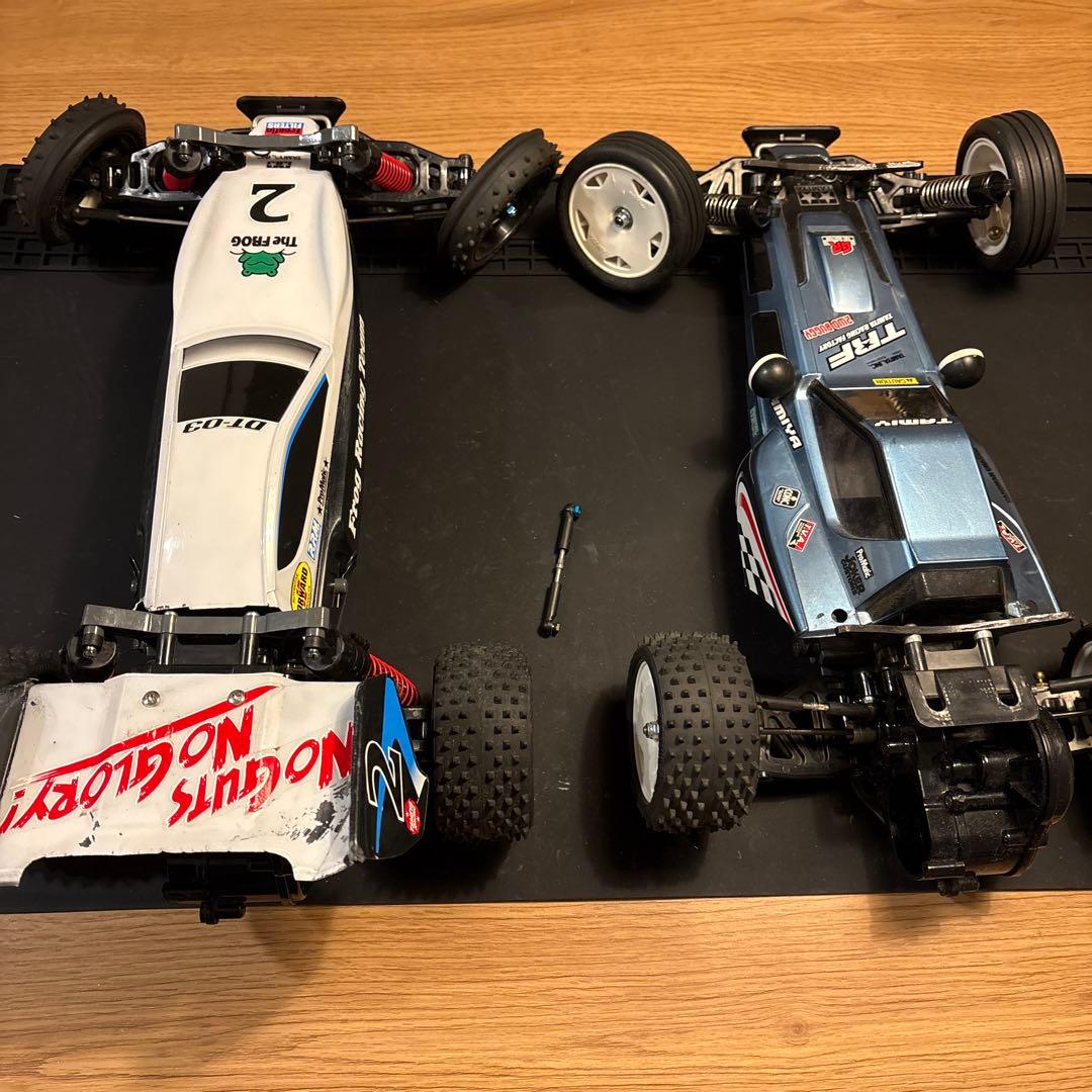 dt-03 シャーシ　ネオマイティフロッグ　部品取り　タミヤ　RC 1/10