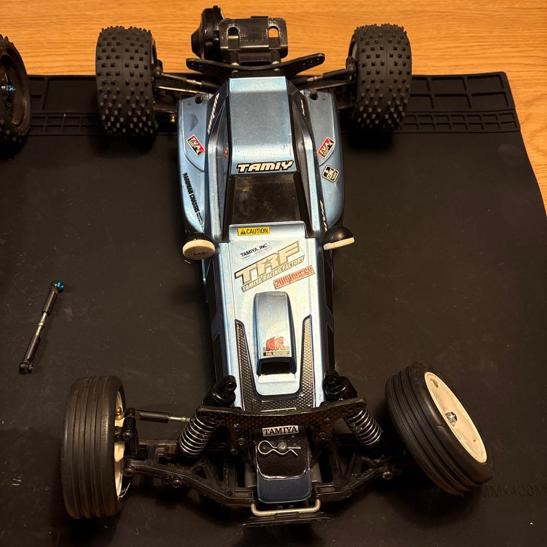 dt-03 シャーシ　ネオマイティフロッグ　部品取り　タミヤ　RC 1/10